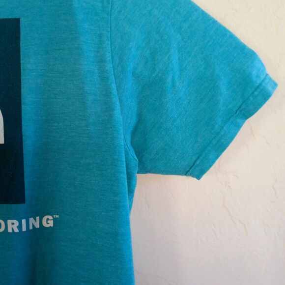 The North Face Shirt Redbox short sleeve T-Shirt turquoise green blue M - Picture 5 of 9